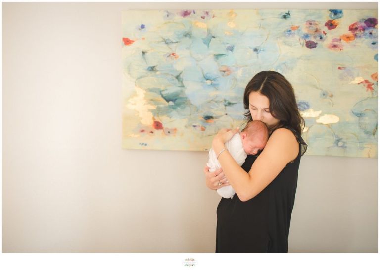 Winter Garden Newborn Photography