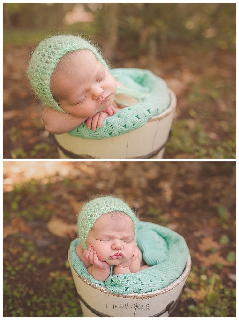 Outdoor Newborn | Winter Park Newborn Photographer | MCP 2015 05