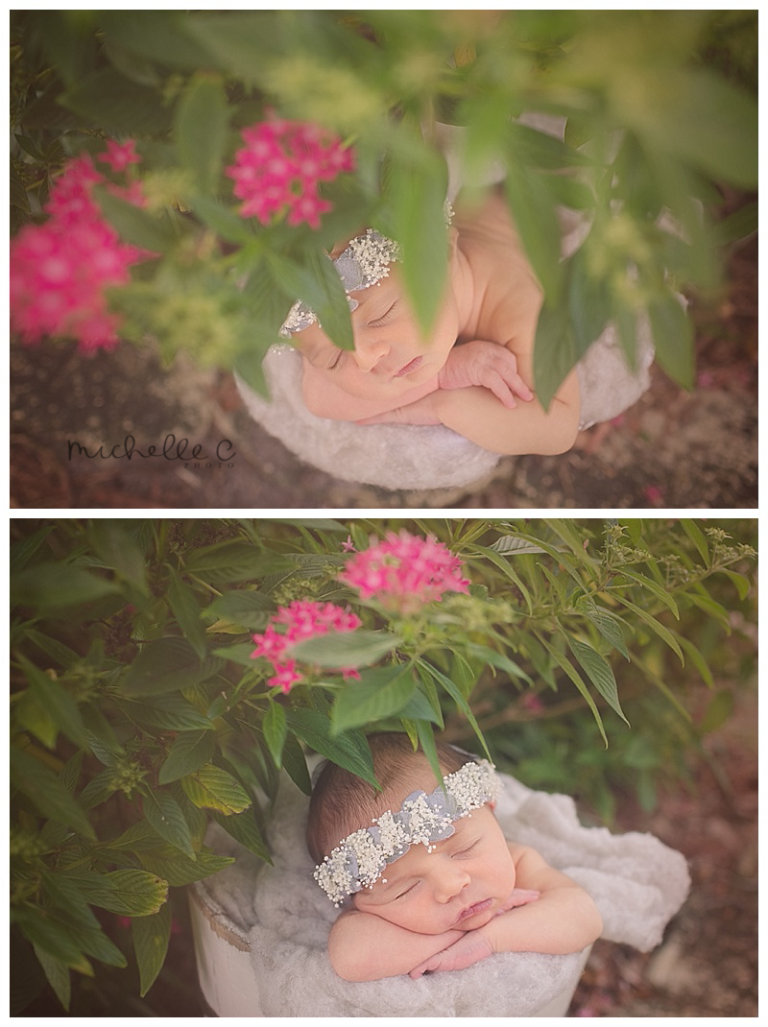 outside newborn pictures