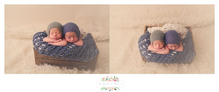 Twin newborn Photography