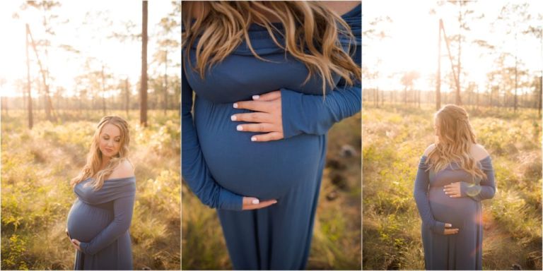 winter garden maternity photographer