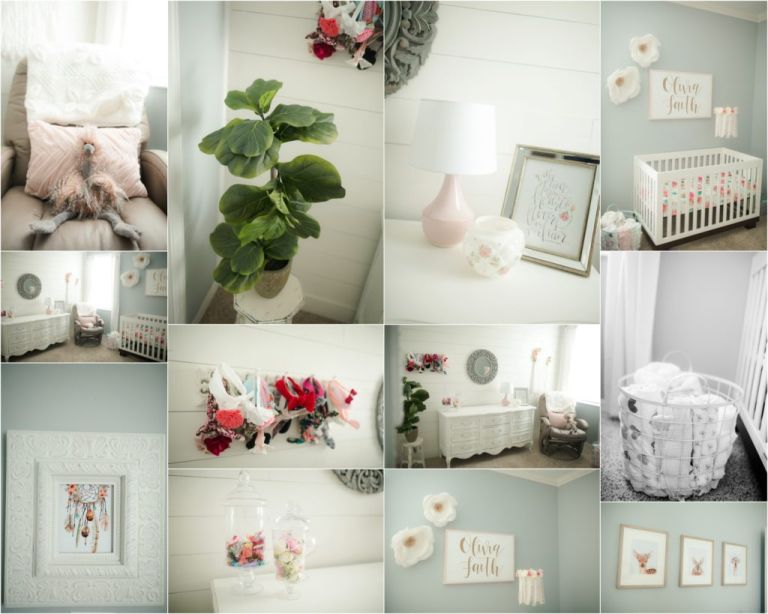 boho inspired nursery